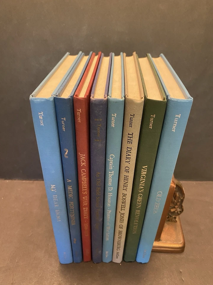 Virginia Local History Books: Lot of 8 Books by Charles Turner, VA Civil War POW - Image 2 of 4