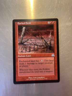 Barbed Field Prohecy 2000 LP Condition Magic Cards, COMBINED SHIPPING
