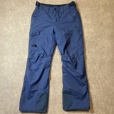 The North Face Freedom Women's DryVent Snow Ski Snowboard Pants Blue Size Medium
