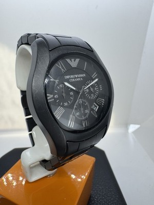 Emporio Armani Ceramica AR1451 Black Ceramic Chronograph Men s Watch