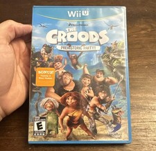 Croods: Prehistoric Party (Nintendo Wii U, 2013) Brand New Factory Sealed