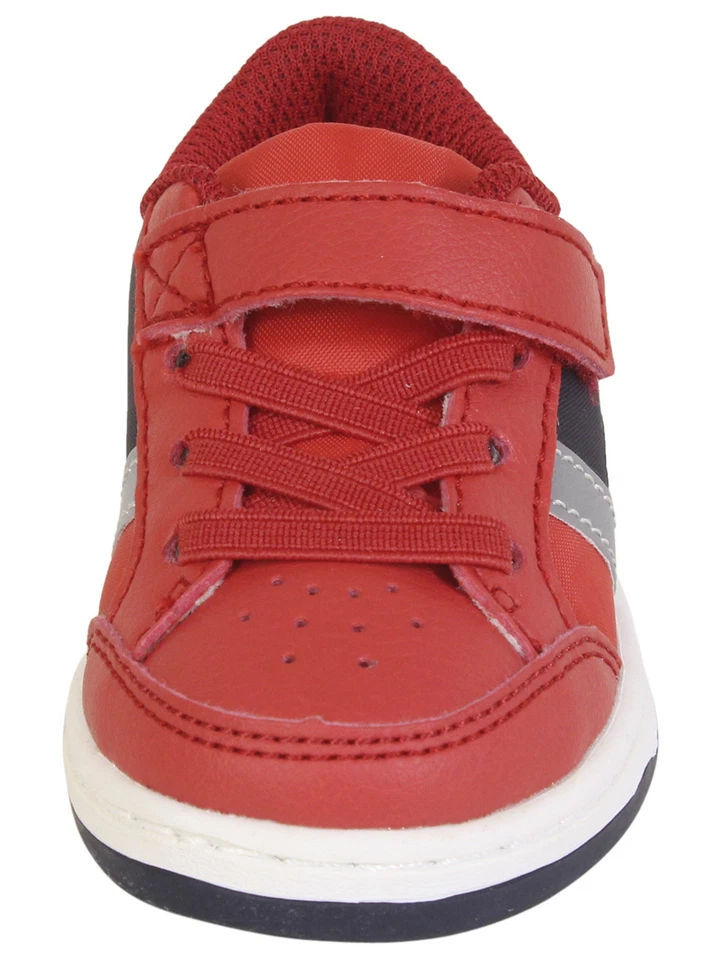 Polo Ralph Lauren Niño Pequeño Niños Belden-PS Rojo/Azul Marino Tenis Zapatos Foto 2 de 4