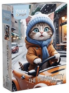 NEW Yazz Puzzle 1000 Pieces Jigsaw Puzzle The Driver Kitty