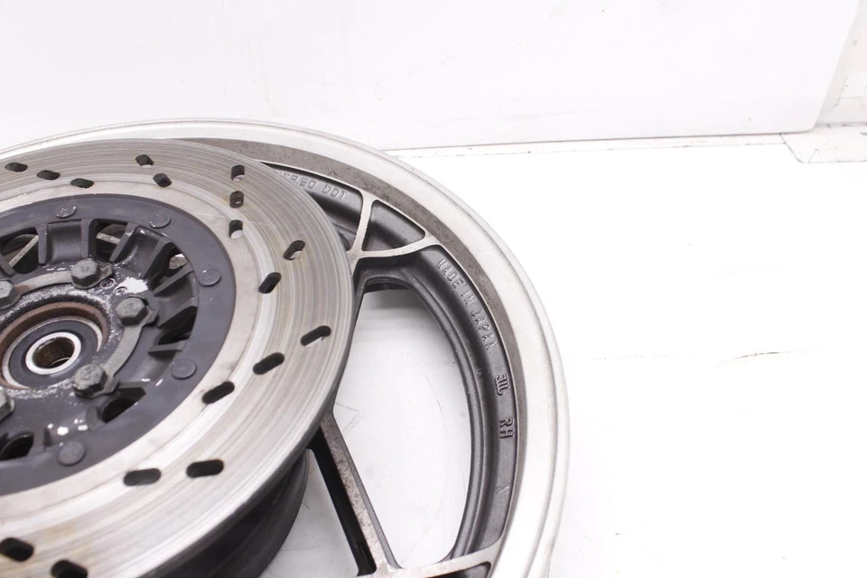 1980 Suzuki Gs850g Oem Rear Back Wheel Rim - Image 3 of 4