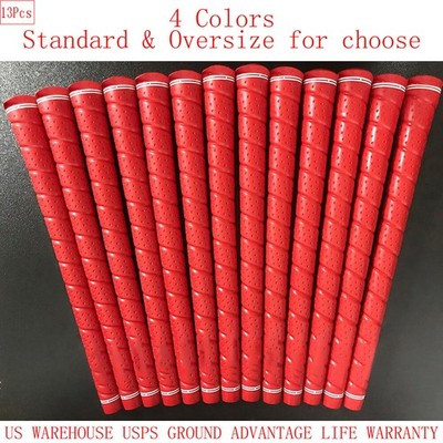 13PCs Golf Grip Tour Grip 60R Rubber Anti-slip Standard and Midsize Best Grip