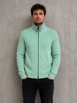 Marlboro Classics Strickjacke/Cardigan Gr. XL   Mintgrün   Super Zustand