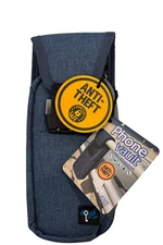Aqua Vault Anti-Theft Phone Pouch Portable Safe  Blue w/3 Digit Combination NWT