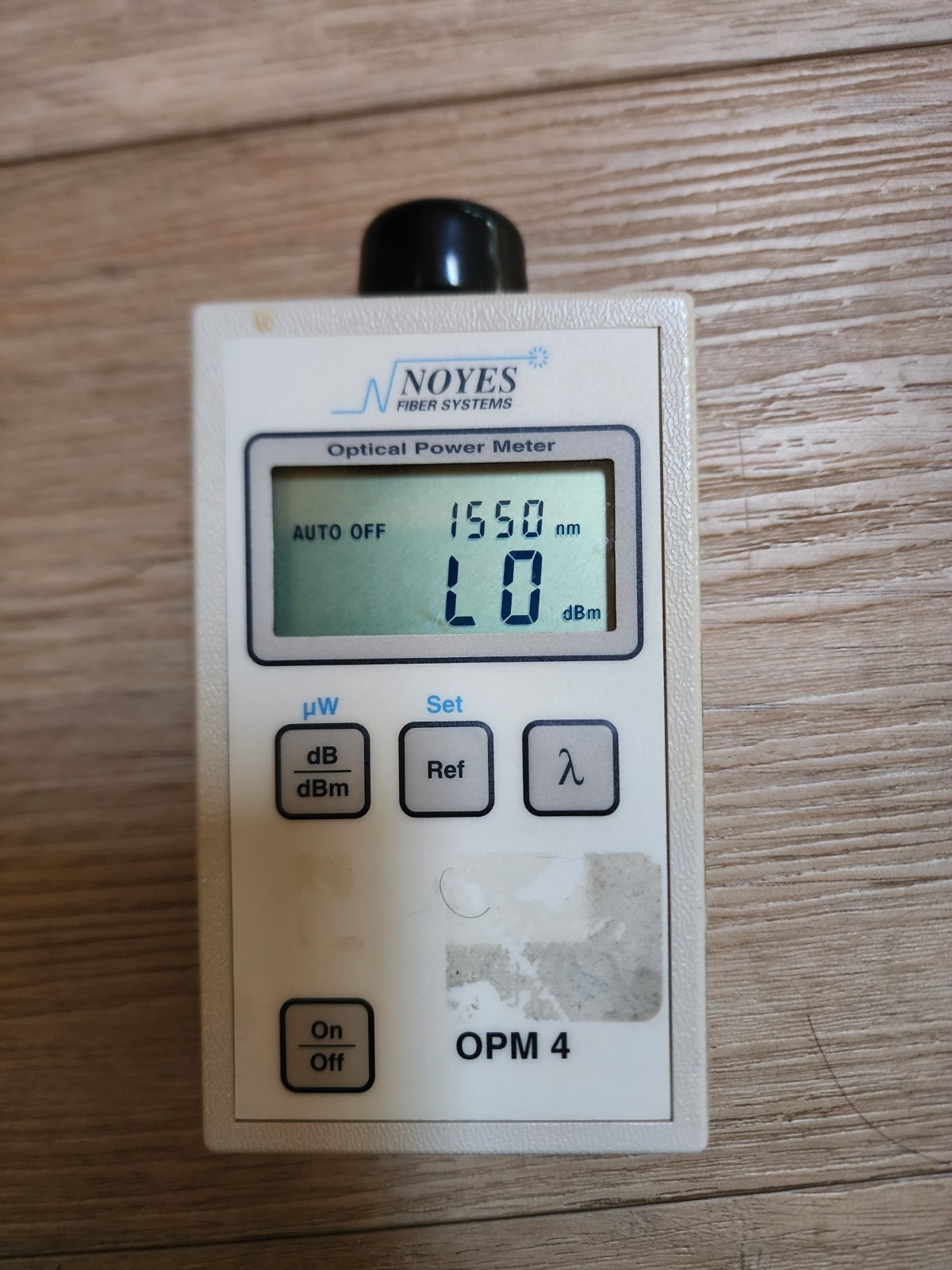 Noyes OLS2 Dual Optical Light Source and OPM4-4D Power Meter with Case