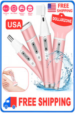 4 In 1 Women Electric Shaver Rechargeable Waterproof Razor Painless Epilator