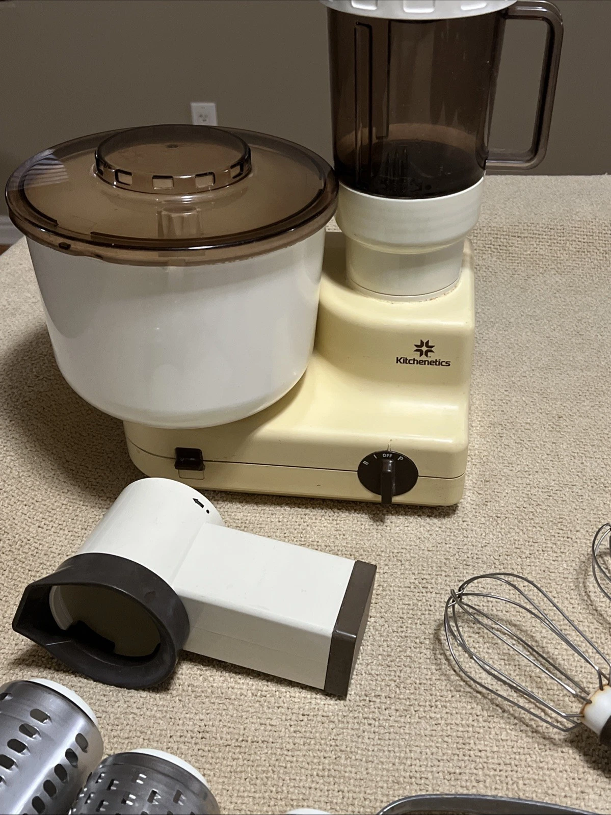 Kitchenetics The Gourmet Champ Model K-11 Mixer Food Processor West Germany NC