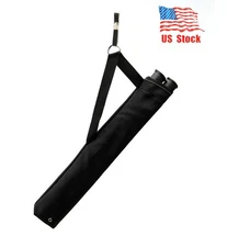 PMZ Traditional Archery Hip Quiver for Arrows Include 2 Cube Arrow Holder