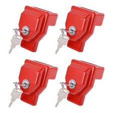 Glad Hand Lock Keyed Alike 4 Pack Heavy Duty Aluminum Air Brake Glad Hand Loc...