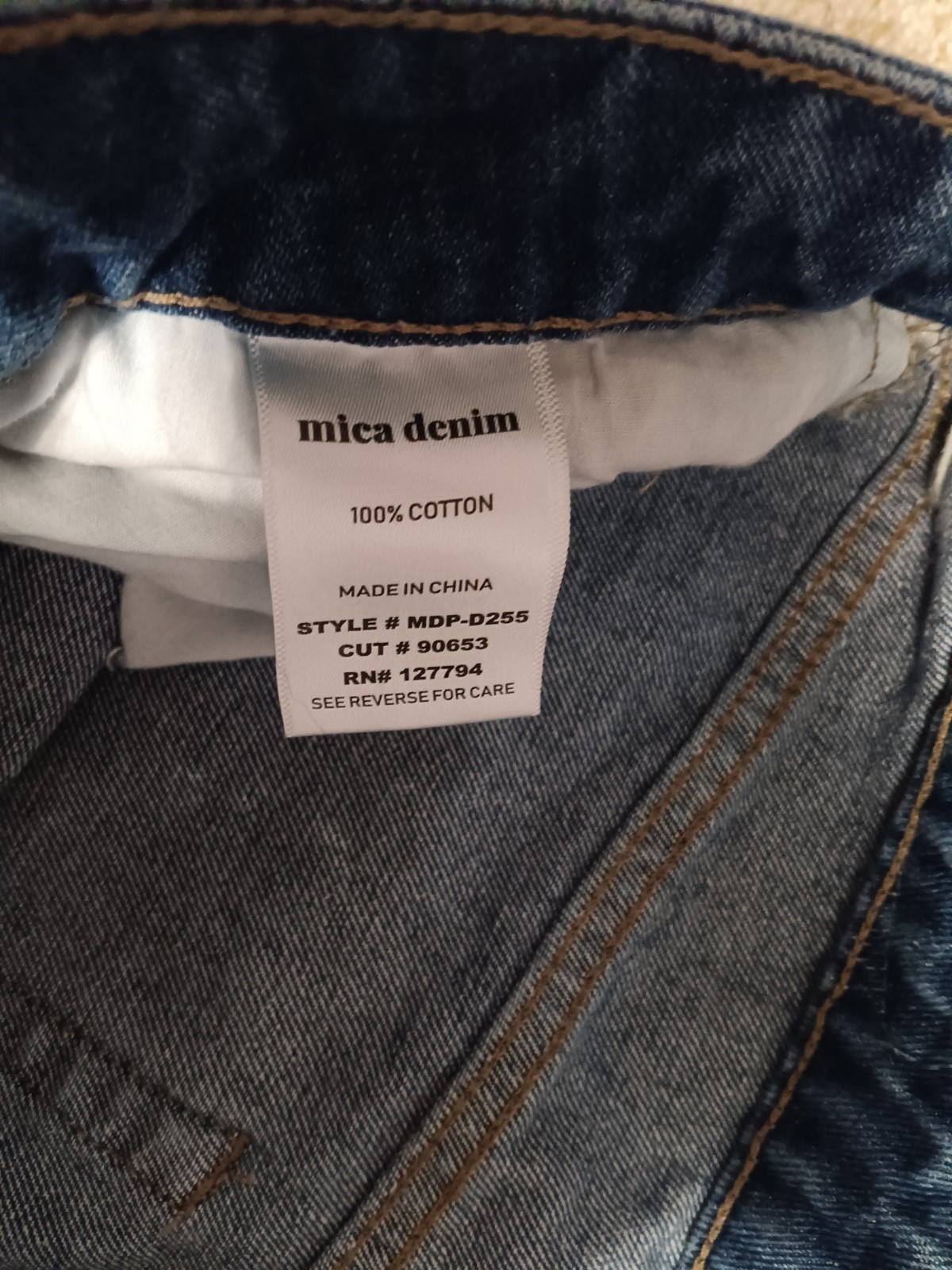 Mica LA Distressed Patchwork Cropped Tapered Jean… - image 17