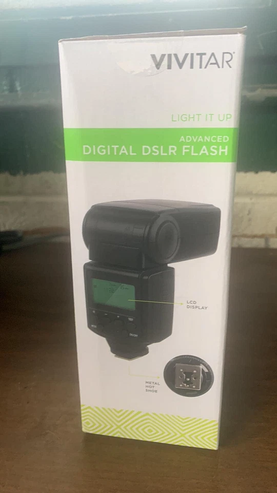 Vivitar Advanced Digital DSLR Flash for Digital Cameras VIV-SF7500 Nikon / canon - Image 3 of 4