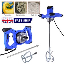 3000W Electric Plaster Paddle Mixer Mortar Paint Cement Stirrer Whisk Hand-Held