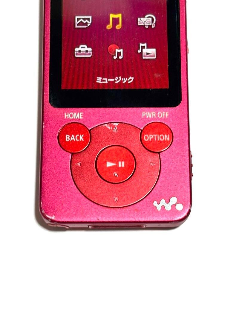 Sony Walkman NW-E083 MP3 4GB Portable Audio Media Player Red