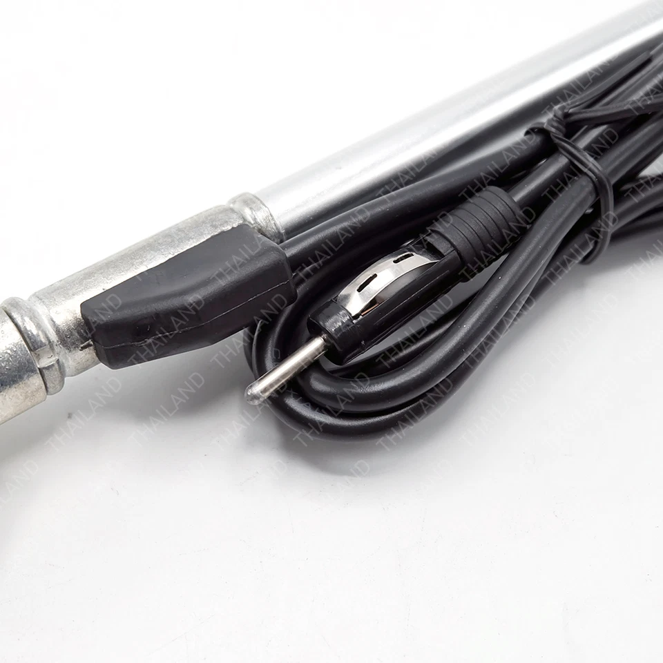 For Toyota Hilux Tiger 01 02 - 2004 05 Roof Antenna Replacement Silver Trim 1 Pc - Image 2 of 3