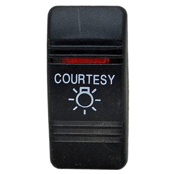 Lund 2006120 Black Plastic 2 Inch Boat Courtesy Light Rocker Switch Plate eBay