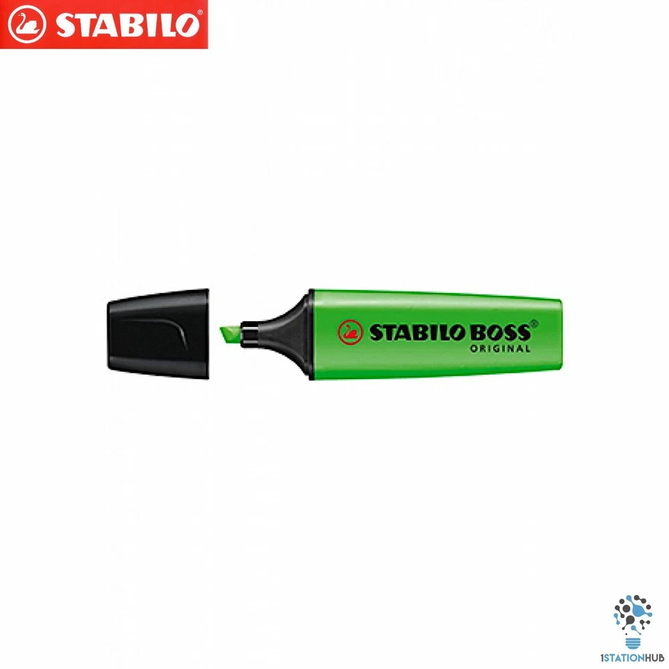 Stabilo Boss Original Fluorescent Colour Highlighter | Home Office Stationery - Image 4 of 4