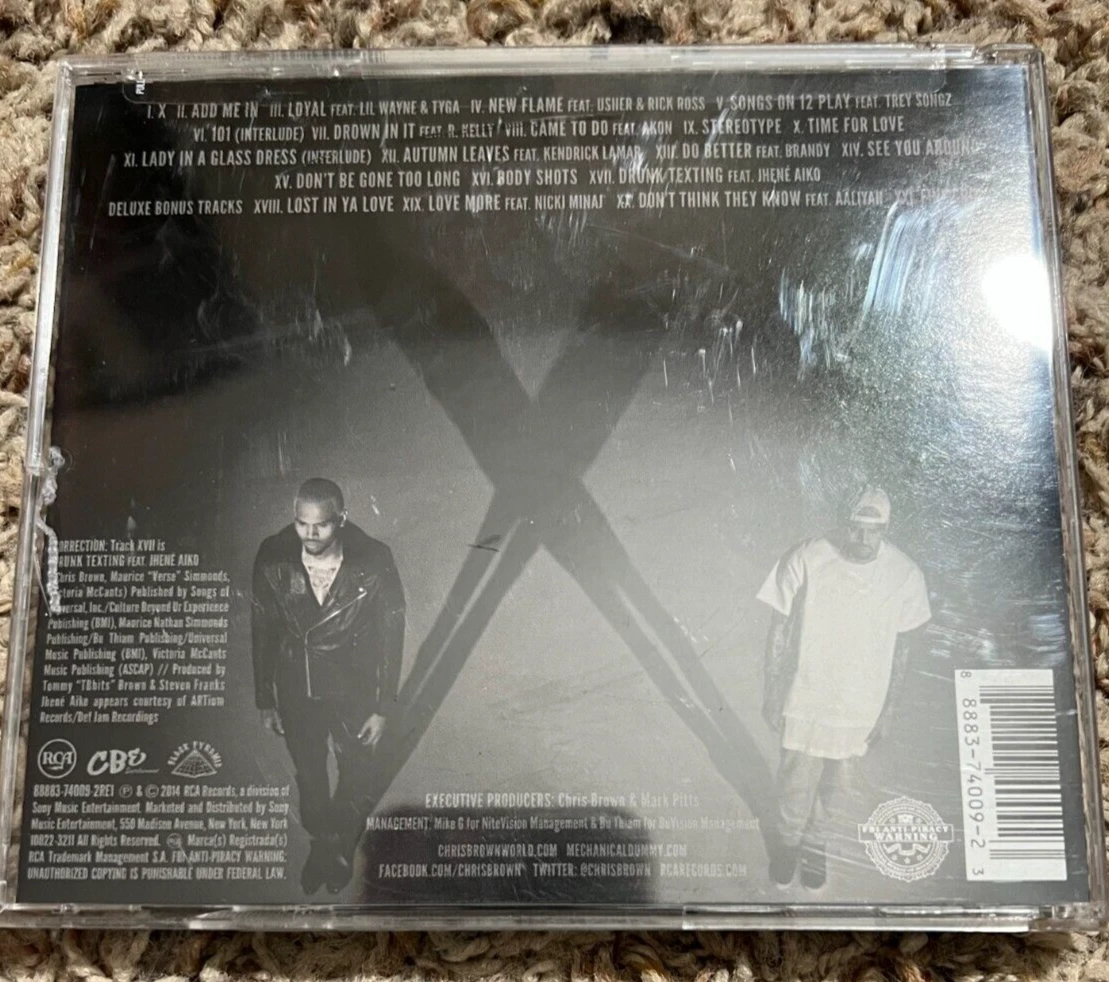 Chris Brown - X - Deluxe Edition CD | eBay