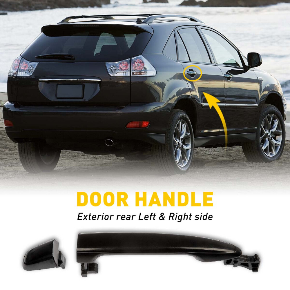 Exterior Door Rear Handle for Toyota 2013-2017 Avalon Left or