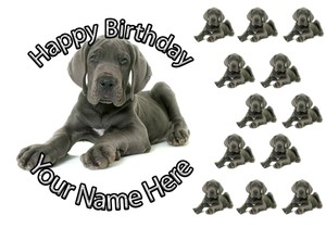 great dane cake