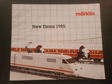1985 Marklin New Items Model Train 27 Page Catalog