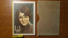 1931 Bertelli Perfume Portrait Parini Vanoni Almanac Calendar