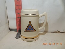 U.S.N.T.C. Bainbridge, Maryland stein - Imressed Made in USA on bottom