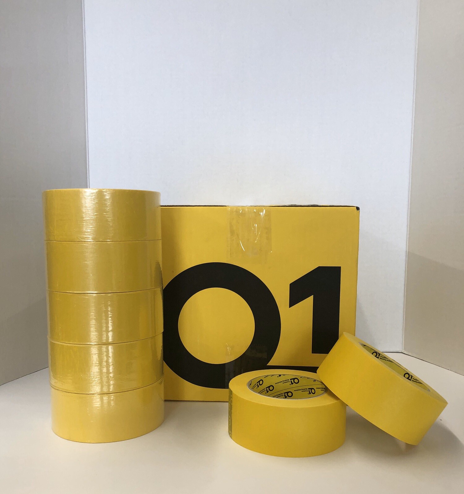 Premium Yellow Automotive Masking Tape Rolls 2" in. 1 Case 20 Rolls eBay