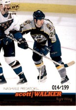1999-00 Pacific #233 Scott Walker Nashville Predators