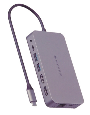 HyperDrive  Dual 4K HDMI 10-in-1 USB-C Hub for M1 & M2 Apple MacBooks NEW SEALED