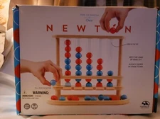 Newton Board Game STEM Kids Marbles Brain Workshop Physics Connect4 2 Player 8+ 
