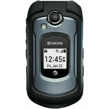 Kyocera DuraXE E4710 - 8GB - Black (AT&T) Rugged Flip Phone - No Battery