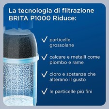 Filtro Acqua Rubinetto Con Luce UV - 2 Canali, Anticalcare, Rimuove Cloro E Metalli Pesanti