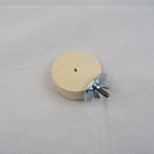 Meadowland 7cm Pine Round Wooden Ledge - Chinchilla Rat Mice Gerbil Degu Hamster