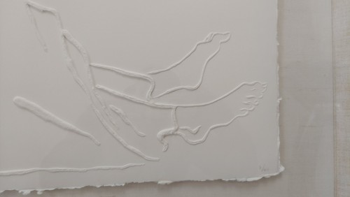 1980 R.C. Gorman Paper Cast Embossing Art Signed No. 8 of 40 SUPER RARE - Picture 3 of 9