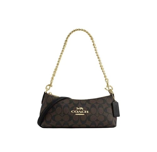 NWT Coach Charlotte Shoulder Bag In Signature Canvas CL405/CL407 - Picture 29 of 29