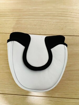 VESSEL Putter Cover Genuine Leather PC HC2217-02 White Free Size