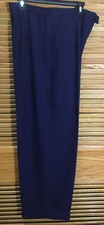 Norton McNaughton Womens Polyester Dress Pants Navy Size 16 ZP-9664