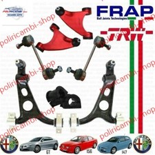 KIT BRACCI OSCILLANTI TRAPEZI INF + SUP RINFORZATI FRAP ALFA ROMEO 147 156 GT