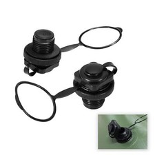 2 PCS Air Valve Replacement Kayak Raft Plug Replacement Inflatable Boat Spira...
