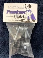 25) NEW Fasten Tight - Kennel Crate Hardware Fasteners- Nuts Bolts 20 PACK!