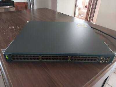 Cisco Catalyst 3560G Series Switch WS-C3560G-48TS-S v03 w/ Power Cord