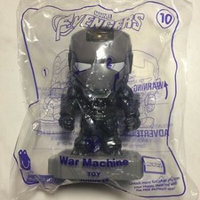 Avengers END GAME 2019 McDonald s Happy Meal Toy - WAR MACHINE 10 Sealed Bag