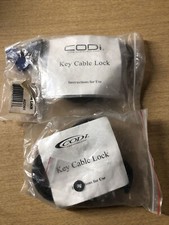 Lot Of 2 New Codi Security Cable Lock For Desktop Laptop Each With Two Keys