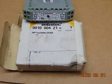 Entrelec 10-004.21 Relay Interface Module 24VAC-DC - Din Rail Mount