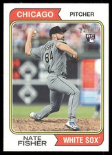 2023 Topps Heritage #352 Nate Fisher - NM+