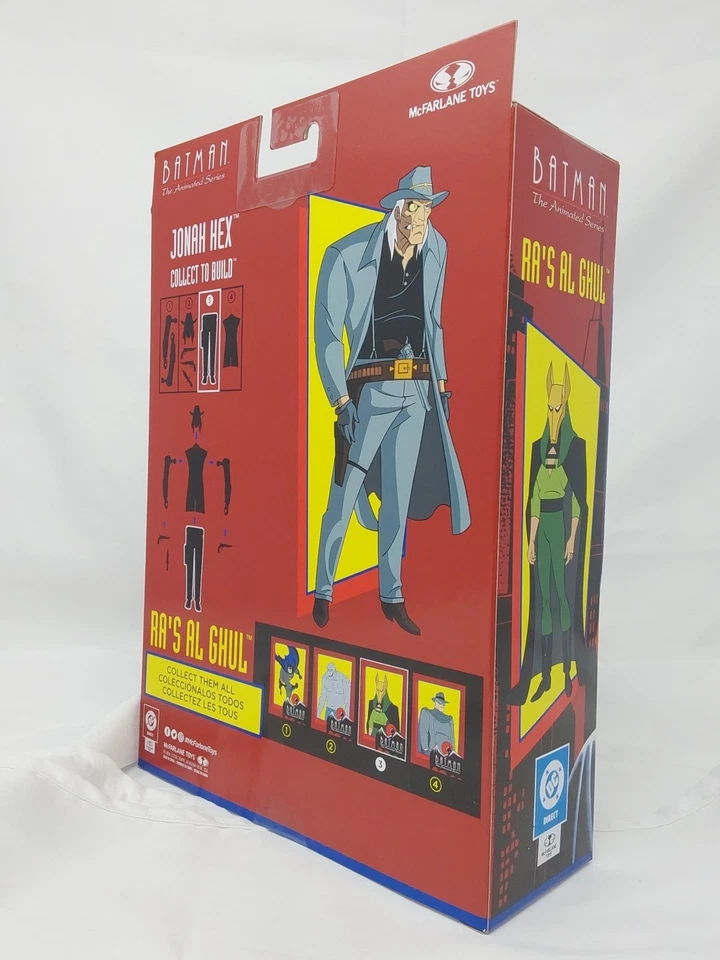 McFarlane Toys DC Batman La Serie Animada Ras Al Ghul BAF Jonah Hex Foto 4 de 4