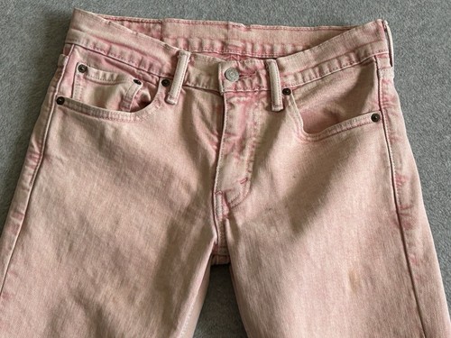 Levis 511 Jeans Herren 30x32 Slim Skater Punk Emo Koralle Stretch Rave Hippie Stretch - Bild 2 von 13